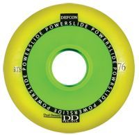 POWERSLIDE Defcon RTS Wheel Yellow 76mm/85A 4-Pack