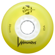 LUMINOUS LED Wheel 80mm/85A Yellow 4-Pack