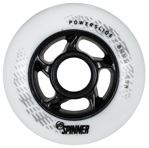 POWERSLIDE Spinner Wheels 84mm/88A White 4-Pack