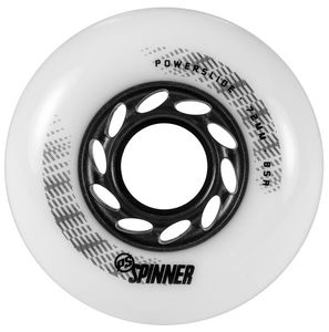 POWERSLIDE Spinner Wheels 72mm/88A White 4-Pack