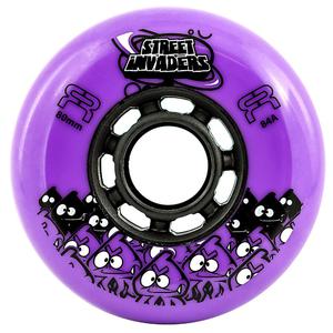 FR Street Invader Wheel 80mm/84A Violet 4-Pack