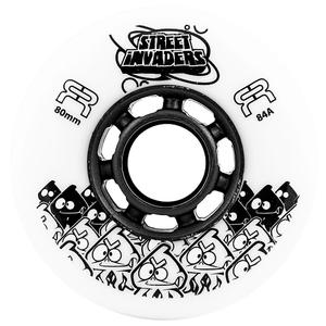 FR Street Invader Wheel 80mm/84A White 4-Pack