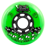 FR Street Invader Wheel 72mm/84A Green 4-Pack