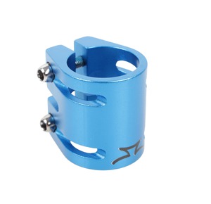 AO SCOOTERS Double Clamp OS Blue