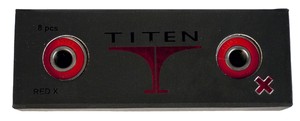 TITEN Red X Swiss Bearings (Scooter 4-Pack)