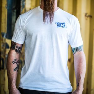 RAZORS Aggro Tee White