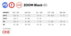 POWERSLIDE Zoom 80 Black