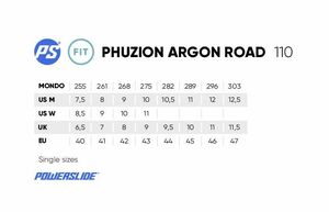 POWERSLIDE Phuzion Argon Road Black 110