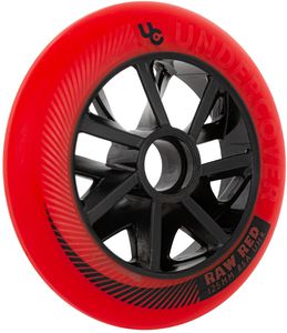 UNDERCOVER Raw Wheel Red 125mm/85A 6-Pack