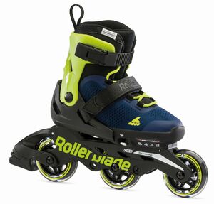 ROLLERBLADE Microblade 3WD blue-royal/lime