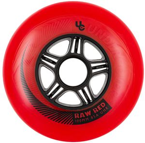 UNDERCOVER Raw Wheel Red 100mm/85A 3-Pack