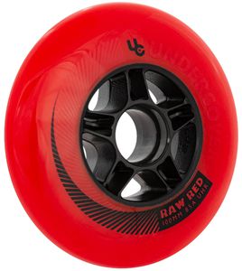 UNDERCOVER Raw Wheel Red 100mm/85A 3-Pack