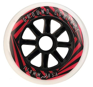 GROUNDCONTROL Psych FSK Wheels 110mm/85A Red 3-Pack