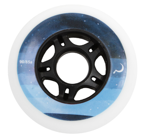 GROUNDCONTROL UR Stars Wheel 90mm/85A White 4-Pack