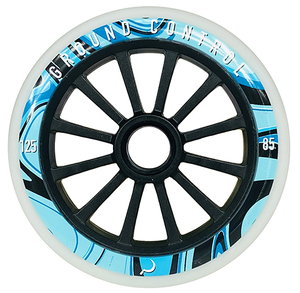 GROUNDCONTROL Psych FSK Wheels 125mm/85A Blue 3-Pack