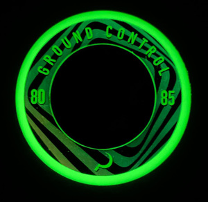 GROUNDCONTROL Glow Wheel 80mm/85A Black 4-Pack