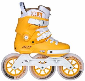 POWERSLIDE Next 125 Mustard Inline Skates