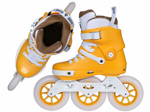 POWERSLIDE Next 125 Mustard Inline Skates