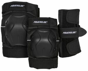 POWERSLIDE Standard Protection Black Set