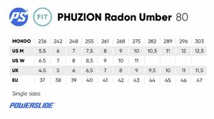 POWERSLIDE Phuzion Radon Umber 80