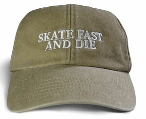 INFERNO SKATE CO Skate Fast & Die Cap