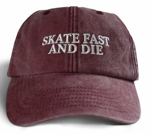 INFERNO SKATE CO Skate Fast & Die Cap