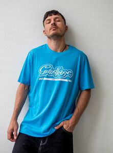 GRINDHOUSE Original Logo Tee 2024 Aqua LIMITED EDITION