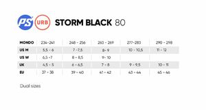 POWERSLIDE Storm 80 Black